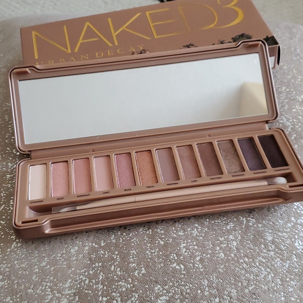 Swatched Urban Decay Naked 3